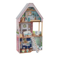 Casa pentru papusi din lemn MDF  Matilda  DollHouse cu sistem EZ KRAFT™ ASSEMBLY  de la KidKraft